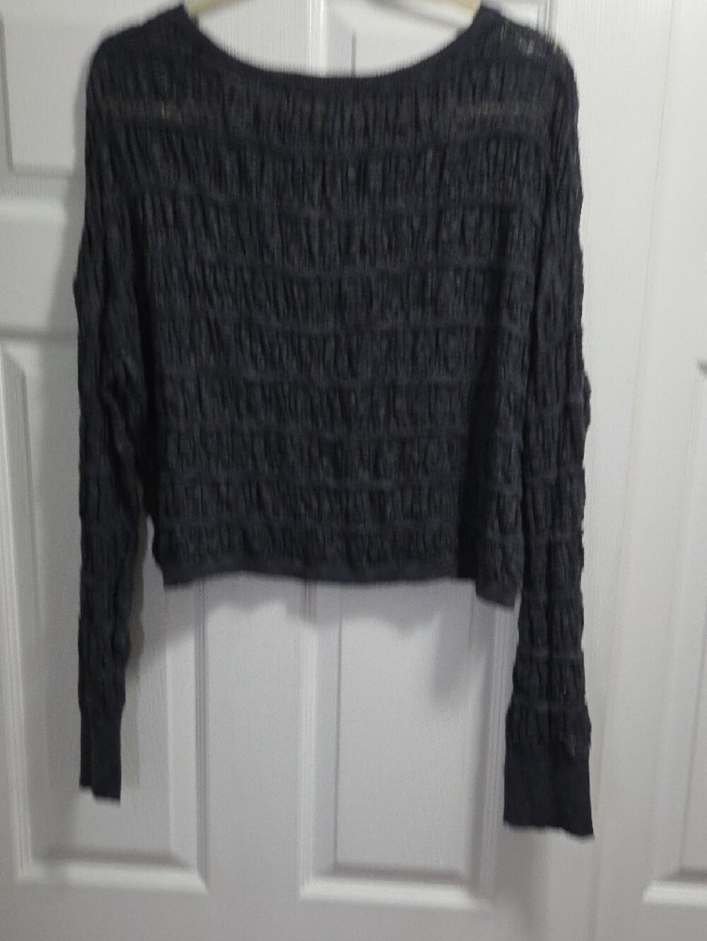 Natural Life Charcoal Gray Emily Layering Sweater - Picture 5 of 5